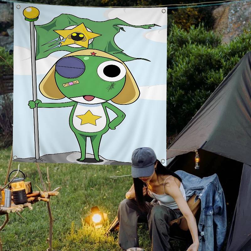 Commercial Printing Company - K-Keroro G-Gunsou Frog 高度印刷商業広告旗会社パーティーバナー