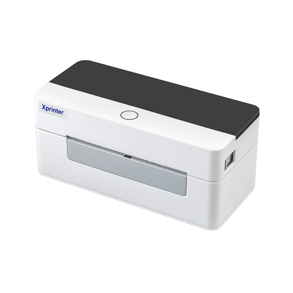Label Printer - 高品質4×6インチ自己粘着サーマルペーパーラベル、オフィスビジネス用配送ラベル対応デスクトップサーマルバーコードプリンター