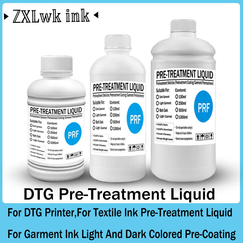 Commercial Fabric Printing Machine - DTG前処理液 DTGプライマー 印刷前処理液（DTGプリンター用） 軽色・濃色生地用