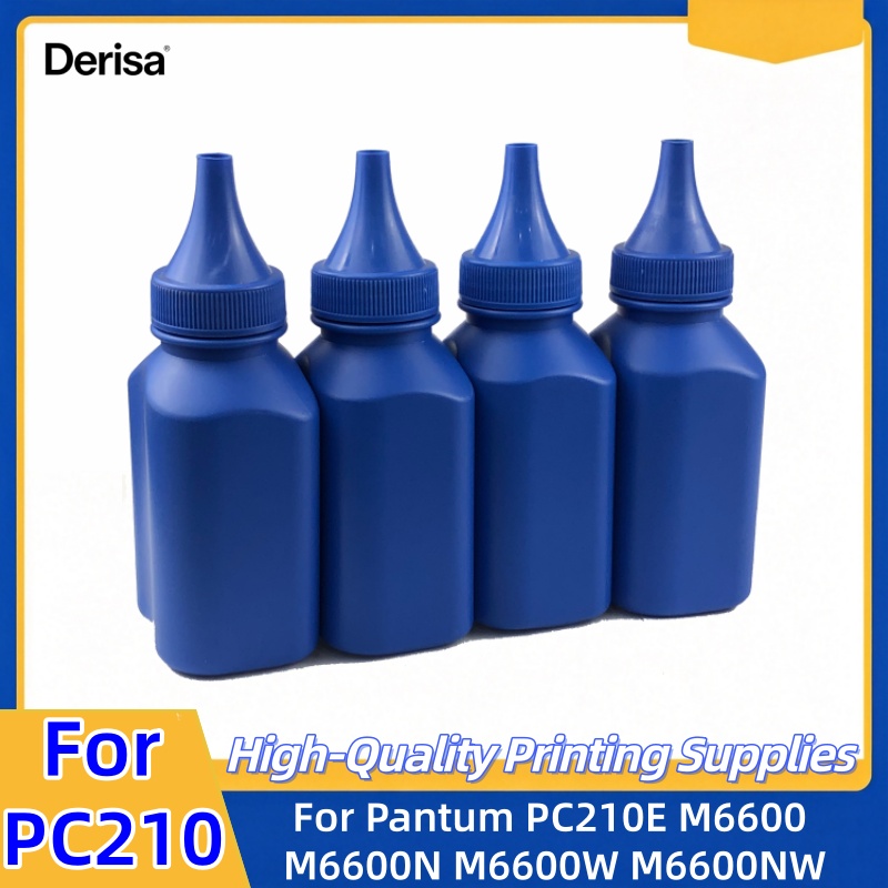 Toner Cartridge - パンタムPC210E、PC210、M6600、M6600N、M6600W、M6600NW、PC210E、210に対応する、黒色のトナーパウダー。汎用プリンターカートリッジ用。