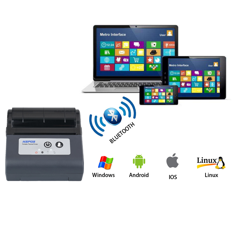 ATV&UTV80mmバッテリー駆動ポータブルレシートプリン - Receipt Printer のレビューと価格
