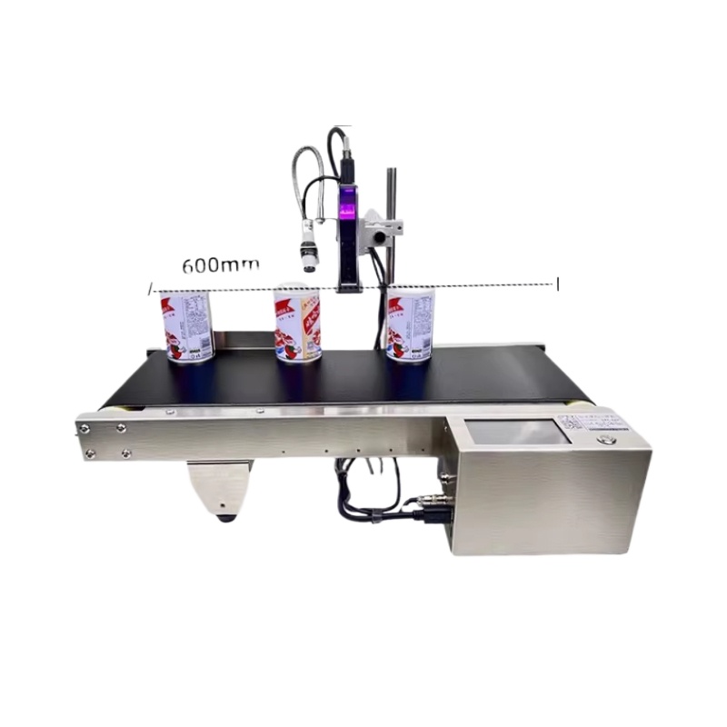 自動オンラインインクジェットプリンター、コンベアベルト付き自 - Barcode Printer のレビューと価格