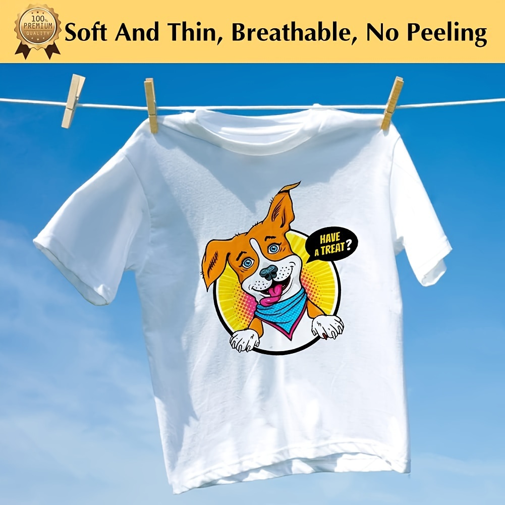 A4サイズの転写紙（軽い生地用）5枚入り インクジェット・レ - Commercial Fabric Printing Machine のレビューと価格